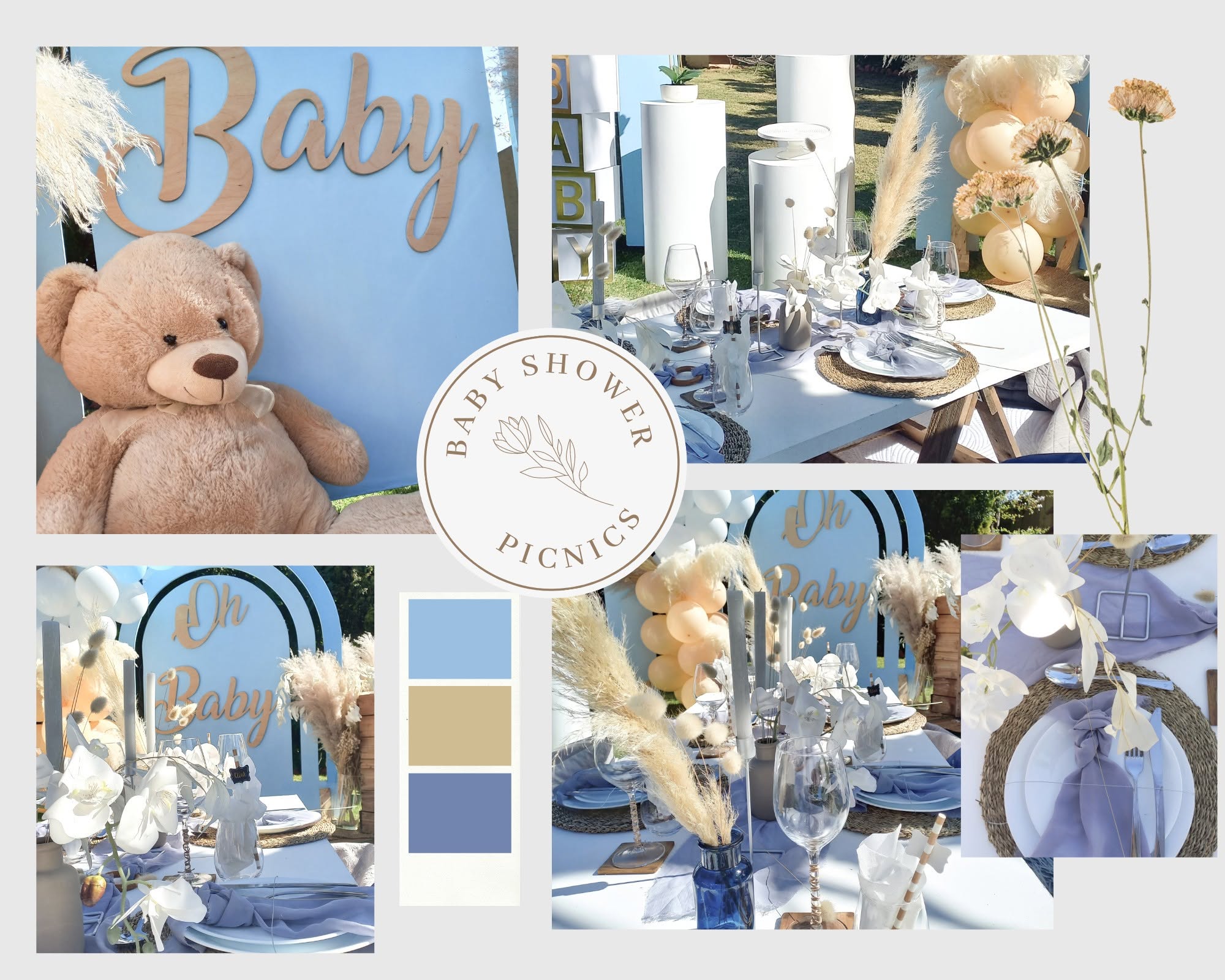 Romantic engagement or anniversary celebration with elegant event styling
